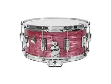 Rogers #37 Dyna-Sonic 6.5x14" Wood Snare Drum with Beavertail Lugs Reissue