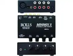 Rolls MX51S MiniMix II Stereo Line Mixer
