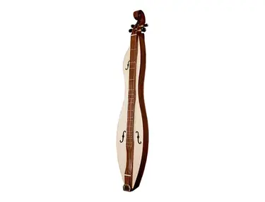 Roosebeck DMCRT4 Mountain Dulcimer 4-String with Cutaway Upper Bout and F-Holes