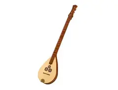 Roosebeck DMWR Wildwood Dulcimer Rosewood with 3 Round Openings, Flat Pegbox main image