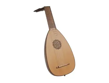 Roosebeck LT8DRCN Deluxe 8-Course Sheesham and Canadian Cedar Lute