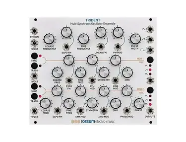 Rossum Electro-Music Trident Multi-Synchronic Oscillator Ensemble Eurorack Module