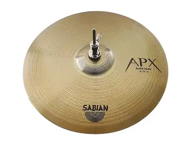 Sabian 14" APX Solid Hi-Hat Cymbals (Pair)