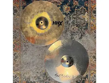 Sabian 15" HHX Evolution Hi-Hat Cymbals (Pair)