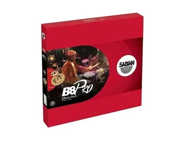 Sabian 35005B B8 Pro Effects Pack 10/18" Cymbal Set