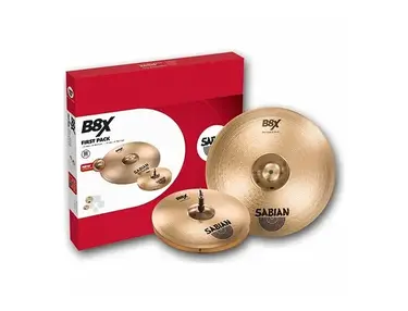 Sabian B8X First Pack 14" Hi-Hats/16" Crash Cymbal Pack