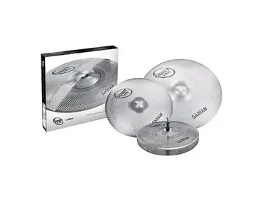 Sabian QTPC502 Quiet Tone Low Volume 13 / 14 / 18" Cymbal Pack