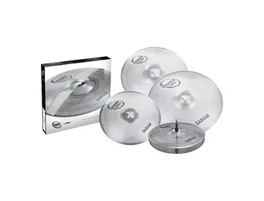 Sabian QTPC504 Quiet Tone Low Volume 14 / 16 / 18 / 20"  Cymbal Pack
