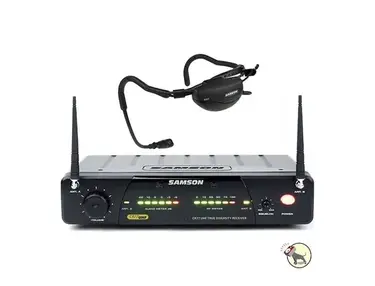 Samson Airline 77 True Diversity UHF Wireless Vocal Headset Mic System - Channel N4 (644.750 MHz)