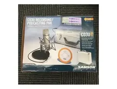 Samson C03U Pak USB Mic Recording/Podcasting Pack w/ Case, Shockmount, Cakewalk Sonar LE main image