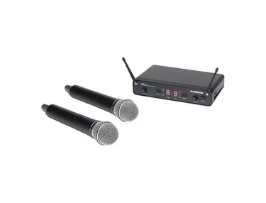 Samson Concert 288 Dual-Channel UHF Wireless Handheld Mic System - H Band (470-518 MHz)