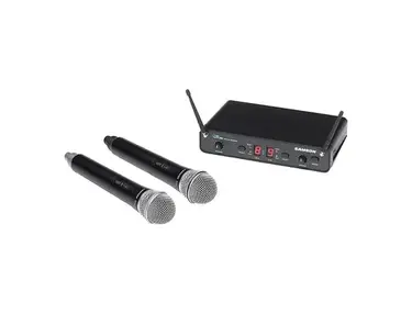 Samson Concert 288 Dual-Channel UHF Wireless Handheld Mic System - I Band (518-566 MHz)