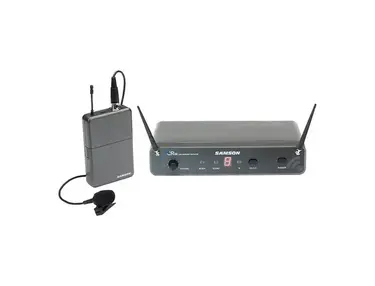 Samson Concert 88 16-Channel True-Diversity UHF Wireless Lavalier Mic Presentation System - C Band (542-566 MHz)