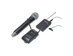 Samson Concert 88 Camera Combo Dual-Channel UHF Wireless Lavalier/Handheld Mic System - D Band (542–566 MHz) main image