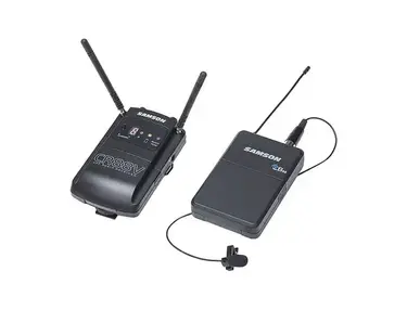 Samson Concert 88 Camera Frequency-Agile UHF Wireless Lavalier Mic System - D Band (542–566 MHz)