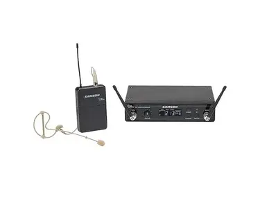 Samson Concert 99 Frequency-Agile UHF Wireless Earset Mic System - K Band (470–494 MHz)