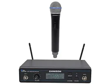Samson Concert 99 Frequency-Agile UHF Wireless Handheld Mic System - K Band (470–494 MHz)
