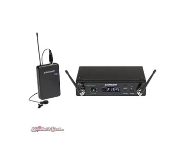 Samson Concert 99 Frequency-Agile UHF Wireless Lavalier Mic Presentation System - D Band (542–566 MHz)