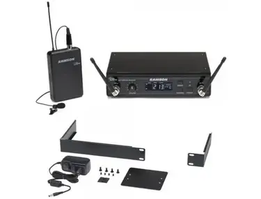 Samson Concert 99 Frequency-Agile UHF Wireless Lavalier Mic Presentation System - K Band (470–494 MHz)