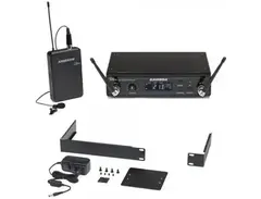 Samson Concert 99 Frequency-Agile UHF Wireless Lavalier Mic Presentation System - K Band (470–494 MHz)