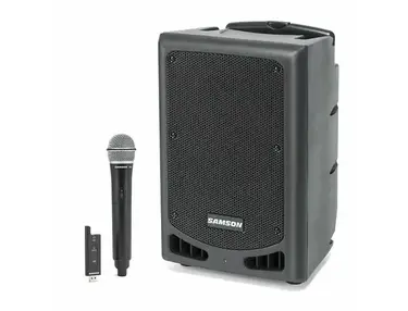 Samson Expedition XP208w Portable PA System with Wireless Handheld Microphone