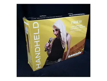 Samson Stage 55 True Diversity Wireless Handheld Mic System - Channel 1