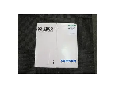 Samson SX2800 Power Amp