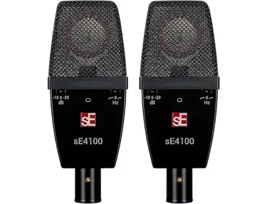 sE Electronics SE4100 Large Diaphragm Cardioid Condenser Microphone (Pair)
