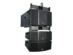 Seismic Audio CLA-PKG2 Compact Line Array Package w/ 3x10 Sub, 2x5 Speaker Par, Two Frames main image