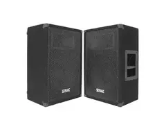 Seismic Audio FL-12MP Passive 1x12" 300w Floor Monitor Wedge Speakers (Pair) main image