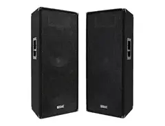 Seismic Audio FL-155P Passive 2x15" 1600w Speakers (Pair) main image