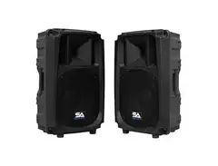 Seismic Audio L_Wave-12-PAIR Active 1x12" 2-Way Powered 500w Speakers (Pair) main image