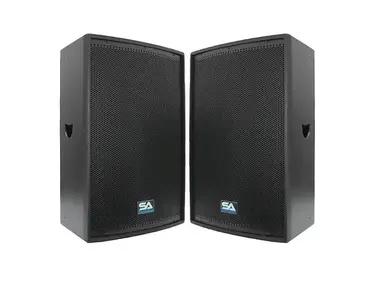 Seismic Audio Lava 15 Passive 1x15" 800w Speakers (Pair)
