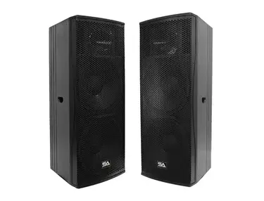 Seismic Audio Magma-215-PAIR Passive 2x15" Full-Range 2-Way 1000w Speakers (Pair)