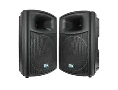 Seismic Audio NPS-15PAIR Passive 1x15" Lightweight Molded 350w Speakers (Pair) main image