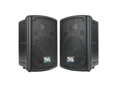 Seismic Audio NPS-8PAIR Passive 1x8" Lightweight Molded 90w Speakers (Pair) main image