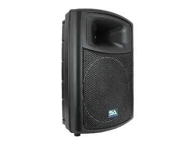 Seismic Audio PWS-15 Active 1x15" Molded 600w Powered Speaker