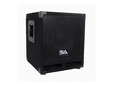 Seismic Audio Really-Mini-Tremor_Pair Powered 1x10" Compact 250w Subwoofer Speaker Cabs (Pair)