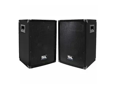 Seismic Audio SA-10 Passive 1x10" 100w Speakers (Pair)