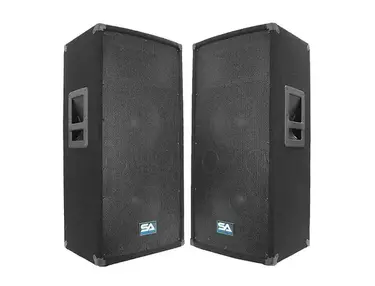 Seismic Audio SA-100T Passive 2x10" 300w Speakers (Pair)