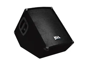 Seismic Audio SA-10MT-PW Powered 1x10" 250w Floor Monitor Wedge Speaker w/ Titanium Horn