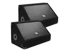 Seismic Audio SA-10MX Passive 1x10" 300w Floor Monitor Wedge Speakers w/ Titanium Horns (Pair) main image