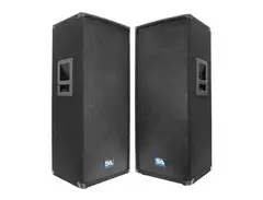 Seismic Audio SA-122T Passive 2x12" 600w Titanium Horn Speakers (Pair) main image