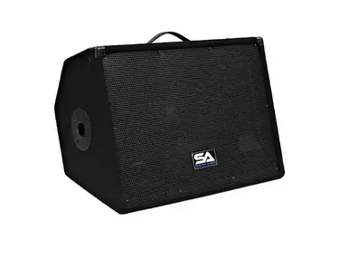Seismic Audio SA-12M.3Single Passive 1x12" 150w Floor Monitor Wedge Speaker w/ Pole Mount