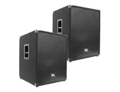Seismic Audio SA-18SFFPKG1 Passive 1x18" 100w Subwoofer Speakers (Pair) main image