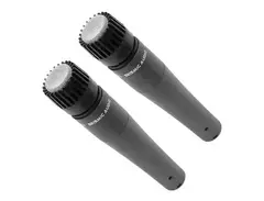 Seismic Audio SA-M20PAIR Dynamic Cardioid Vocal/Instrument Mics (Pair) main image