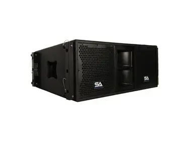 Seismic Audio SALA-210 Passive 2x10" 560w Dual Compression Driver Line Array Speaker