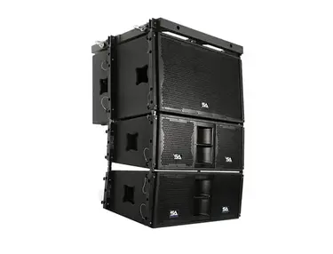 Seismic Audio SALA-215S-PKG1 Line Array Package w/ Mounting Frame/Fly