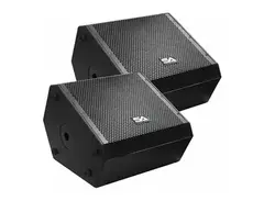 Seismic Audio SAX-15M-PAIR Compact Passive 1x15" 300w 2-Way Titanium Horn Speakers (Pair) main image