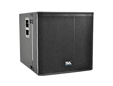 Seismic Audio SAXLP-18A Powered 1x18" 600w Line Array Subwoofer Speaker